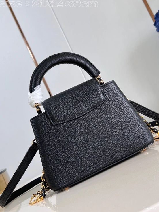 Affordable VUITTON MINI-21*14*8CM CAPUCINES LOUIS 0711